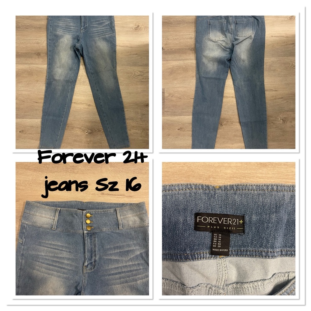 Forever 21+ jeans Sz 16